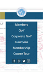 Mobile Screenshot of concordgolfclub.com.au